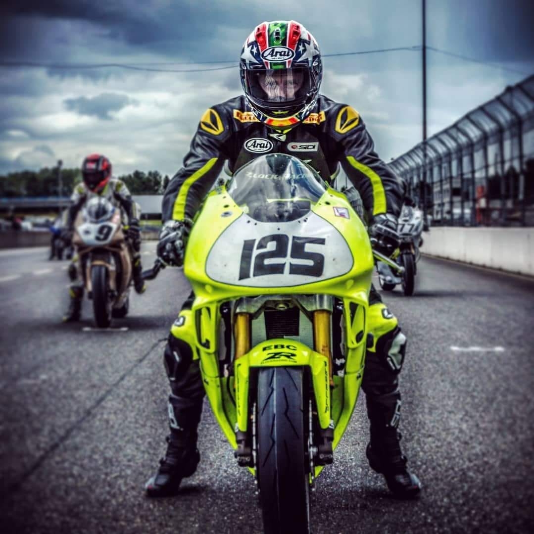 On the grid aboard the #125